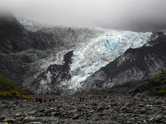 Rock mountain snow range Photo