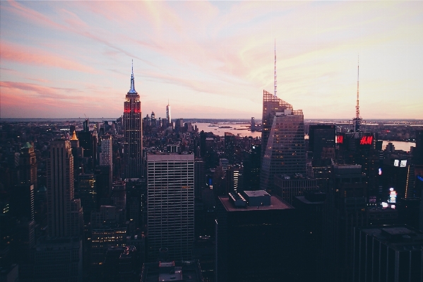 Horizon sky sunset skyline Photo