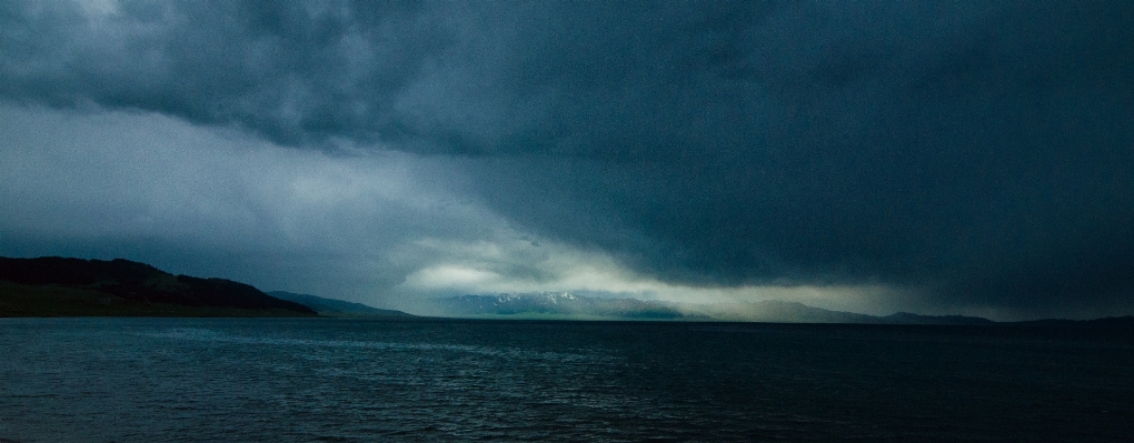 Sea ocean horizon cloud Photo