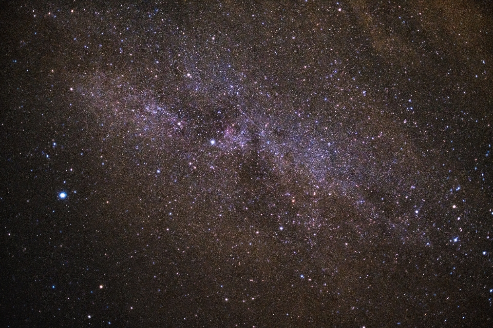 Night star milky way atmosphere