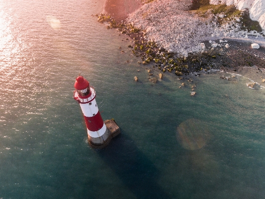 Sea water ocean lighthouse Photo