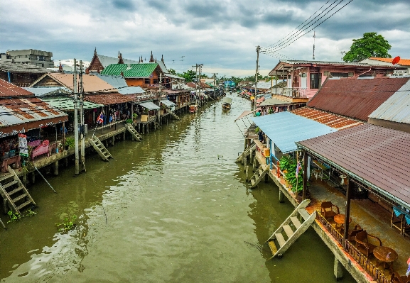 Foto Laut kapal kota sungai