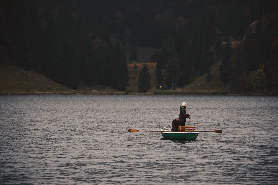 Meer wasser person boot