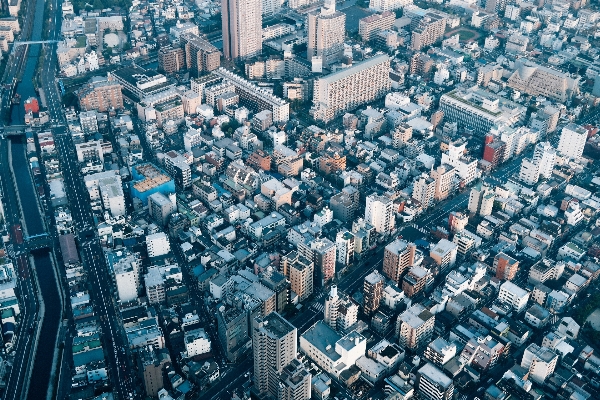 スカイライン 街 写真撮影 超高層ビル 写真