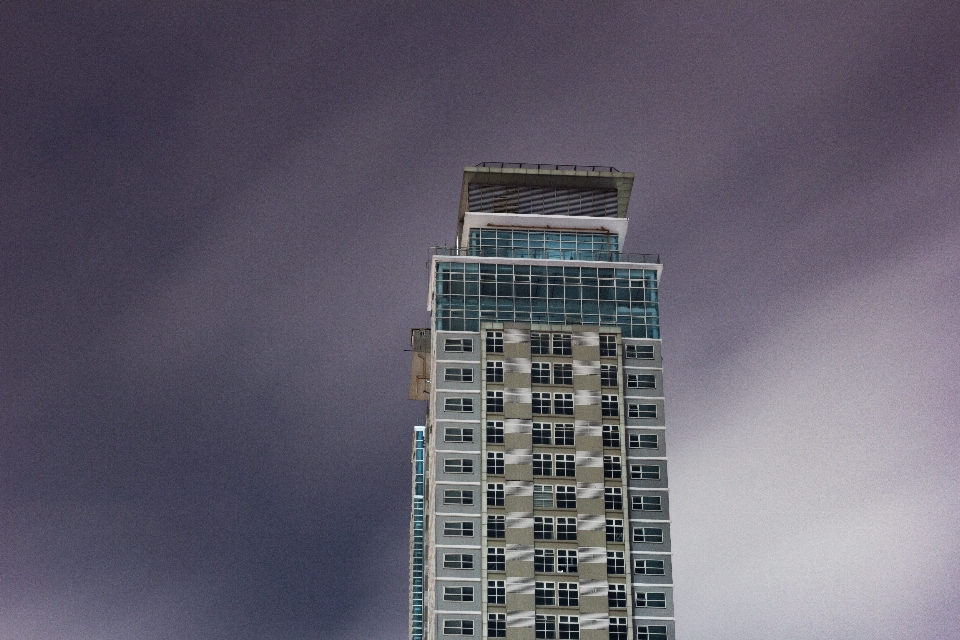 Die architektur himmel horizont nacht