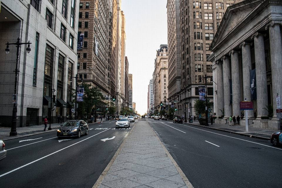 Peatonal arquitectura camino calle