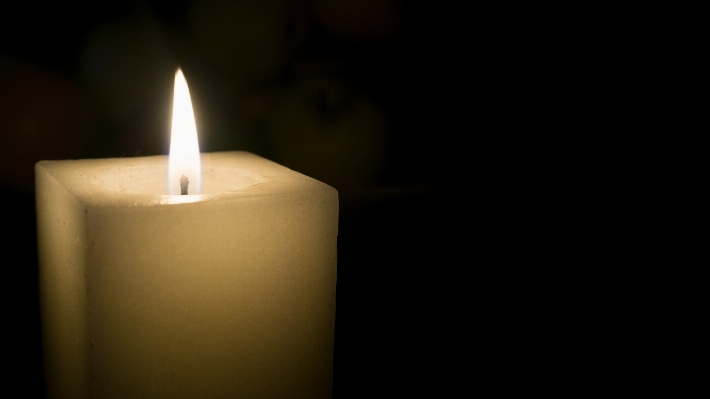 Light flame darkness candle Photo