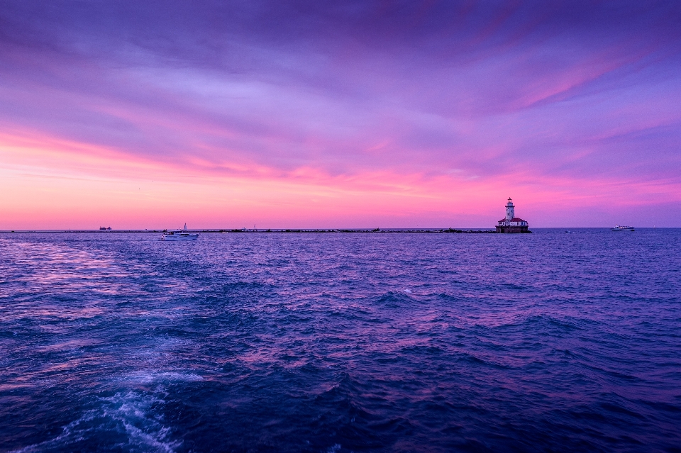 Mer côte océan horizon