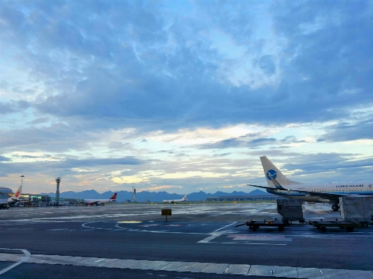 海 地平線 クラウド 空 写真