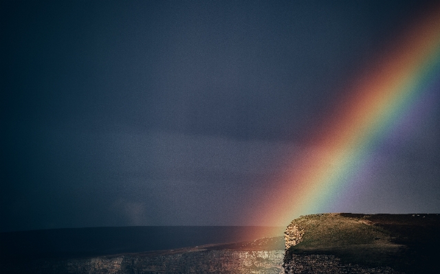 Coast horizon light cloud Photo