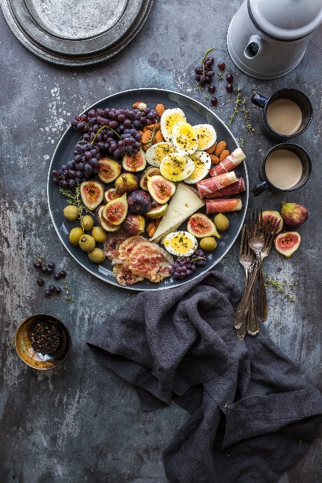 Plant fruit dish meal