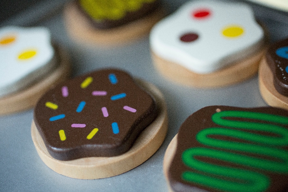 Nourriture couleur petit gâteau pâtisserie
