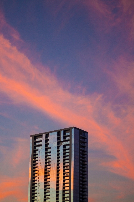 Horizon cloud sky sunrise