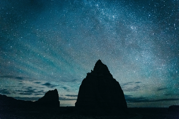 Horizon sky night star Photo