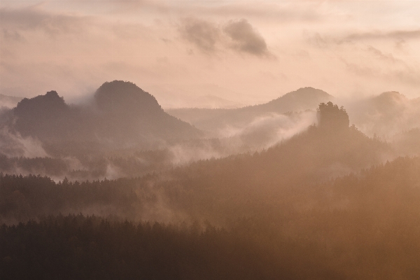 Nature horizon mountain cloud Photo