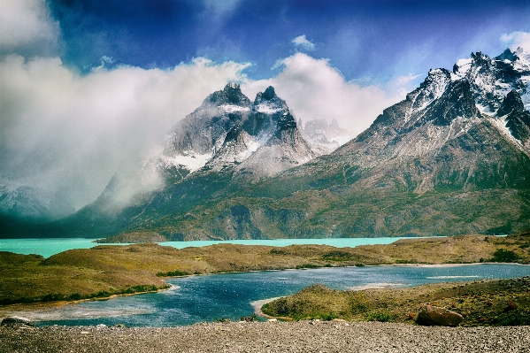 Landscape sea nature wilderness Photo