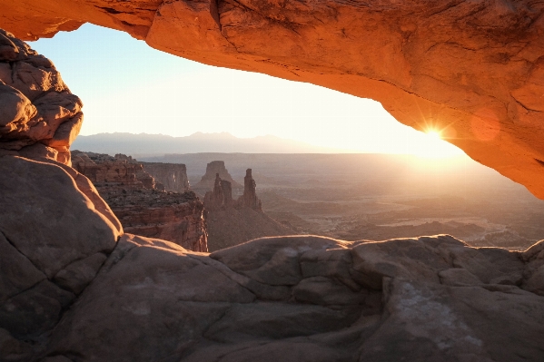 Photo Rock horizon montagne soleil