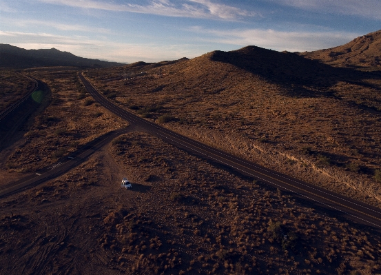 Landscape horizon mountain road Photo