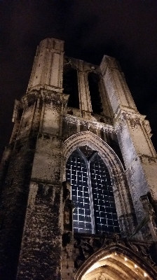 Foto Bangunan menara tengara gereja