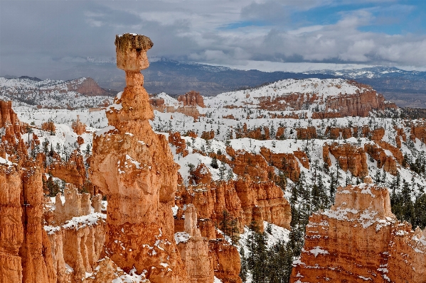 Foto Rock desierto
 montaña nieve