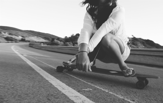 Black and white photography skateboard skateboarding Photo