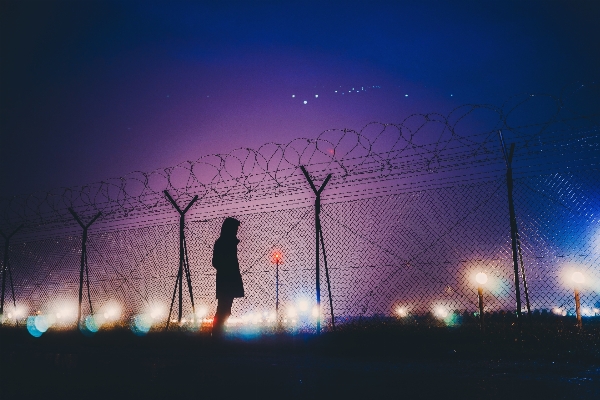 Foto Luz cielo noche de sol