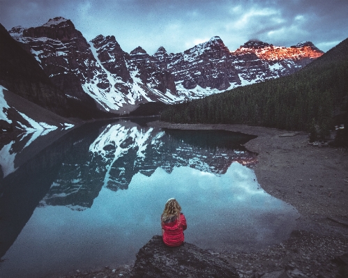 Rock wilderness mountain snow Photo