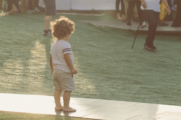 Foto Persone primavera seduta bambino