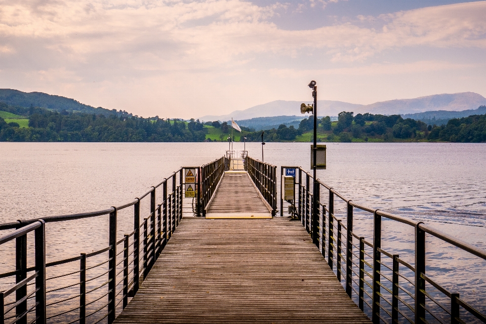 море побережье вода dock