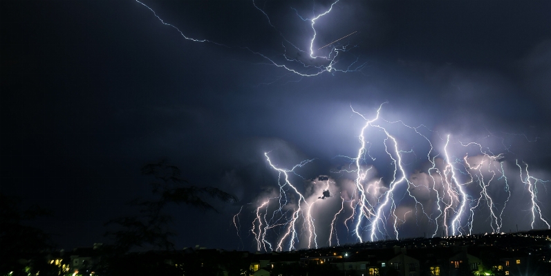 Night weather storm darkness Photo