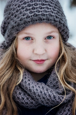 Girl portrait model child Photo