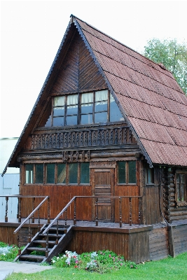 Architecture wood house window Photo