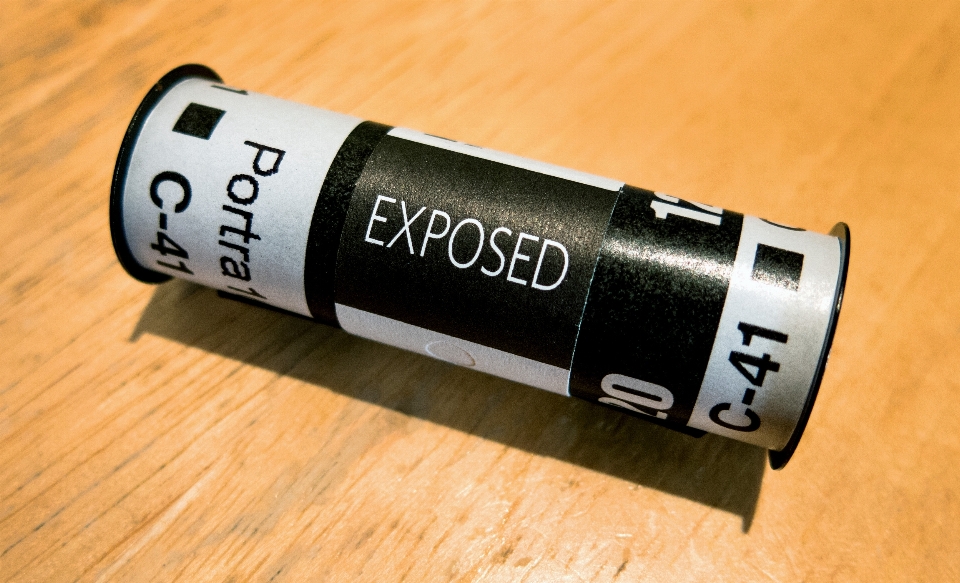 Technology film exposed roll