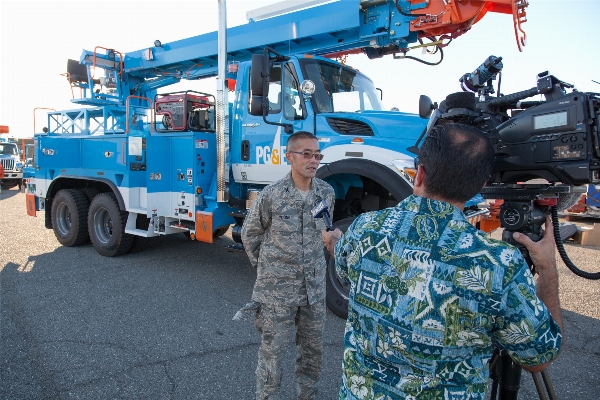 Camera asphalt vehicle tv Photo