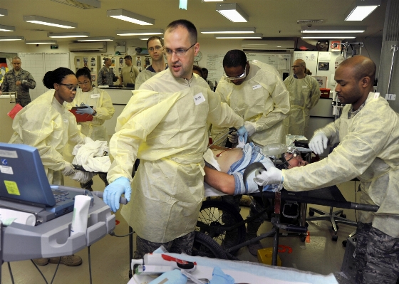 Photo La biologie professionnel ultrason médecin