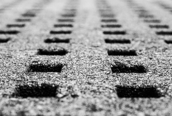 Abstract black and white bench photography Photo