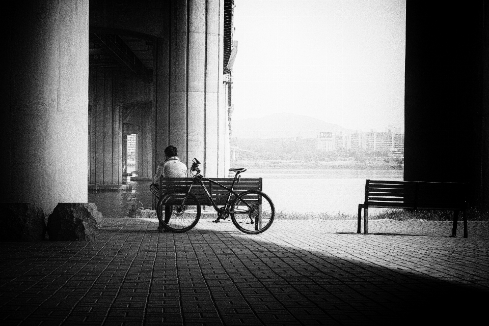 Leggero bianco e nero
 fotografia