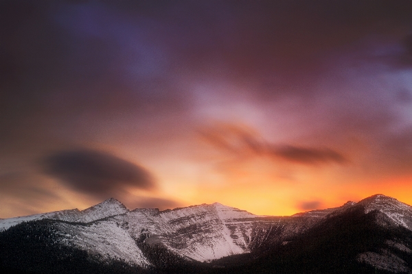 Landscape rock mountain snow Photo