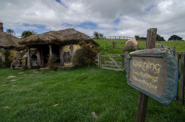 Hut village nikon ruins Photo