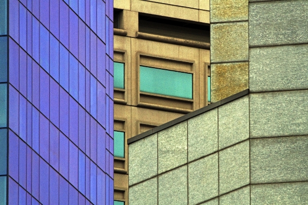 Abstract architecture skyline window Photo