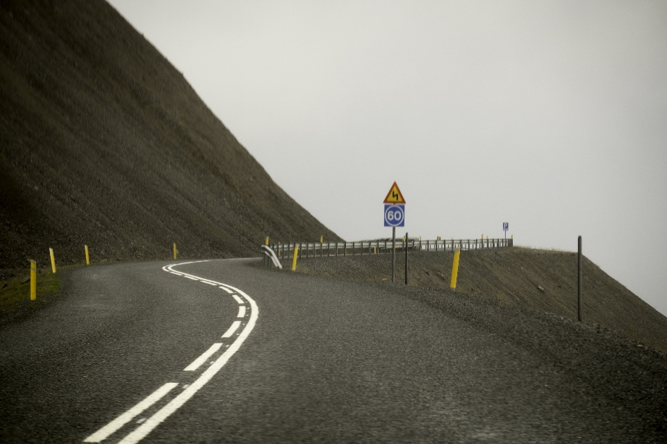 Piasek droga autostrada asfalt
