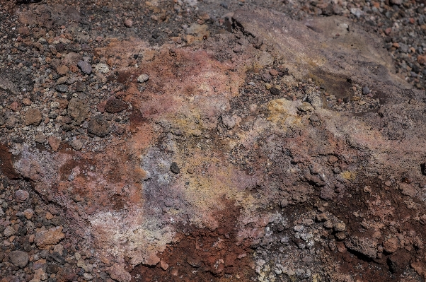 Rock texture soil italy Photo