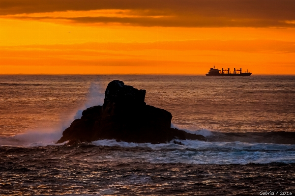 Beach landscape sea coast Photo