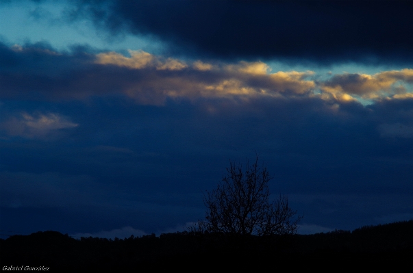 Landscape horizon mountain cloud Photo