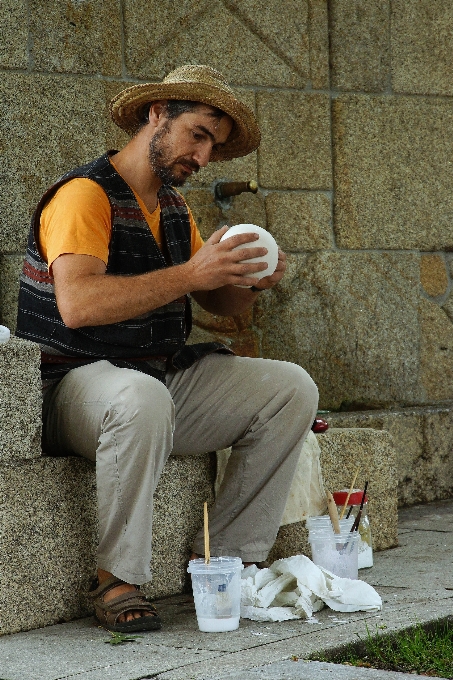 Hombre persona foto primavera