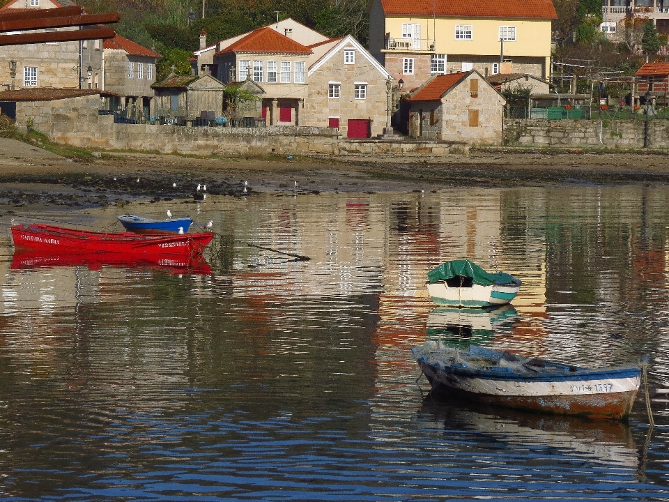 Landschaft wasser boot fluss