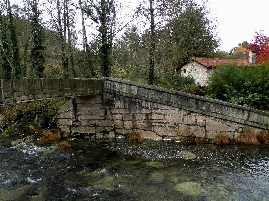 Bridge river canal pond Photo