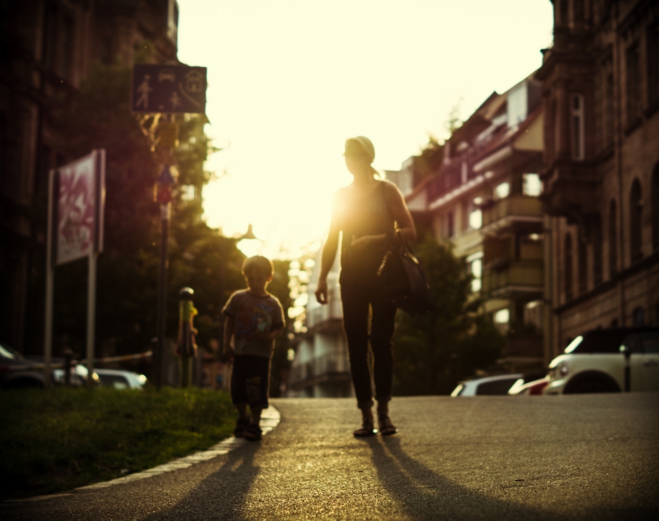 Licht sonne sonnenuntergang straße