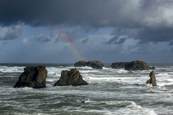 Beach sea coast rock Photo