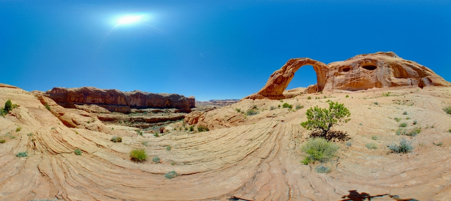 Landscape sand rock desert Photo